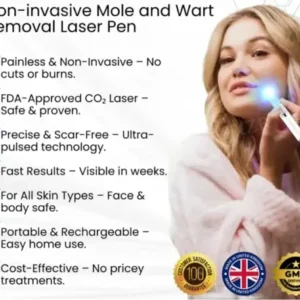 Bikenda® SUPER Non-Invasive Mole and Wart Removal Laser Pen