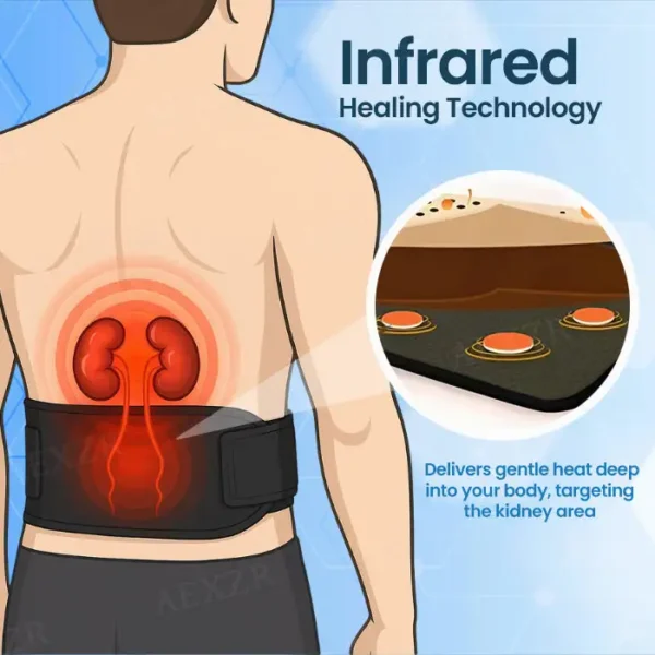 🌟 Official Store | Bikenda® InfraMag Kidney Care Belt🛡️ Take Back Control of Your Kidney Health!