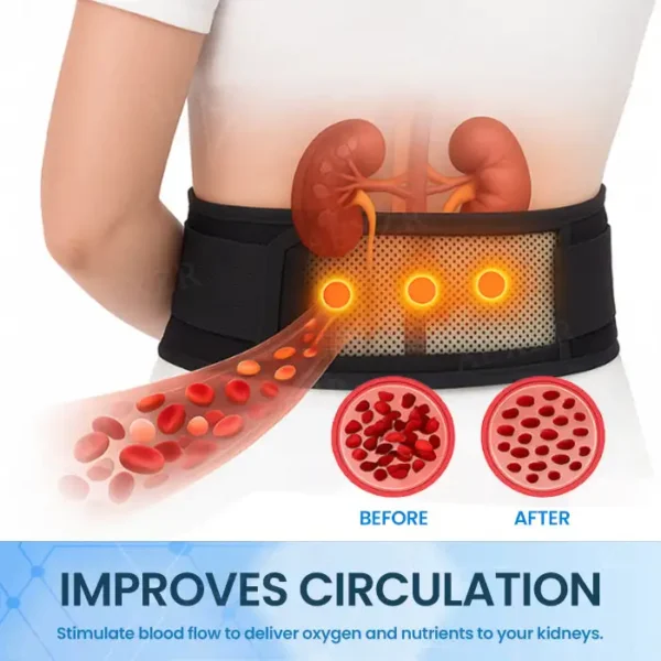 🌟 Official Store | Bikenda® InfraMag Kidney Care Belt🛡️ Take Back Control of Your Kidney Health!