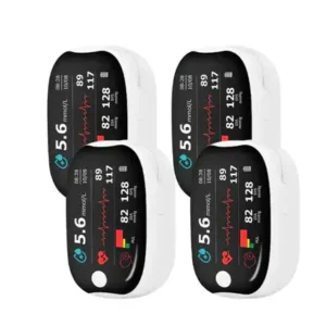 [Official Store] Bikenda® GlucoSense Laser Blood Glucose Monitoring Device ✅ Multi-Function Blood Sugar, Oxygen Saturation & Blood Pressure Measurement 👍🏻 99.9% Accuracy