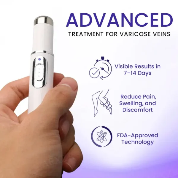 🌟 Official Store | Bikenda® Varicose Vein Photothermal Laser Treatment🔥Say Goodbye to Varicose Veins and Hello to Confidence!