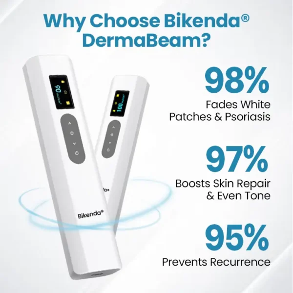 Bikenda® DermaBeam Vitiligo Therapy Device ✅3-5 Second Vitiligo Treatment, Visible Results in Just 2 Weeks