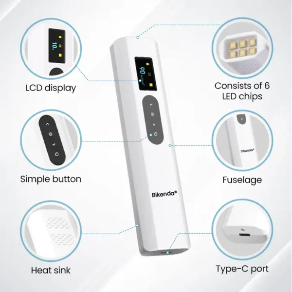 Bikenda® DermaBeam Vitiligo Therapy Device ✅3-5 Second Vitiligo Treatment, Visible Results in Just 2 Weeks