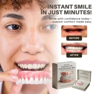 Bikenda® Custom-Fit Full Denture Set