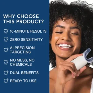 Bikenda® Laser Smile Care Device — Bright Smile · Gum Health · Daily Care