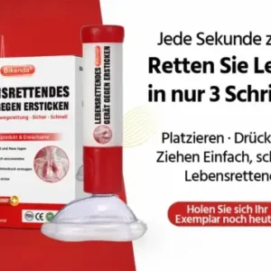 Bikenda® PRO Lebensrettendes Gerät gegen Ersticken