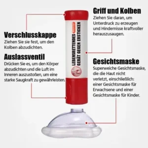 Bikenda® PRO Lebensrettendes Gerät gegen Ersticken