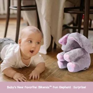 𝐵𝑖𝑘𝑒𝑛𝑑𝑎™ Elephant™ Interactive Plush Toy