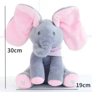 ๐ต๐๐๐๐๐๐โข Elephantโข Interactive Plush Toy