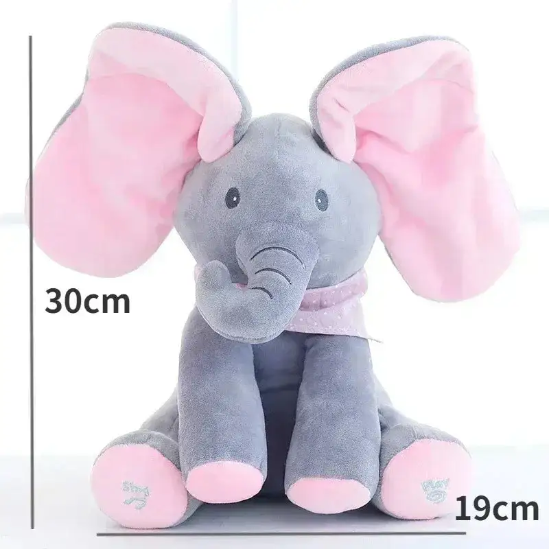 ๐ต๐๐๐๐๐๐โข Elephantโข Interactive Plush Toy