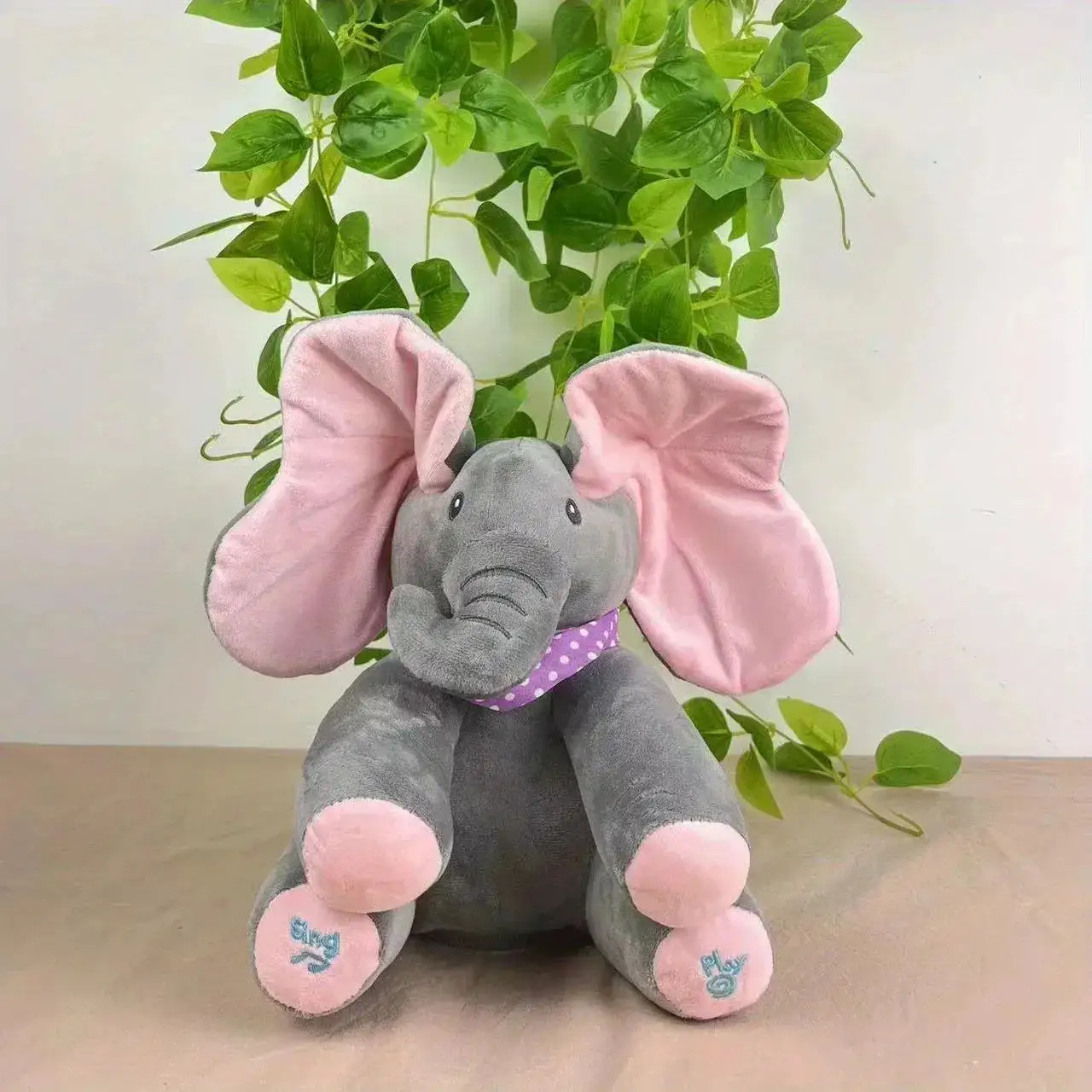 ๐ต๐๐๐๐๐๐โข Elephantโข Interactive Plush Toy