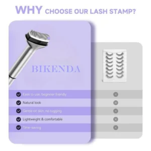 💖 Perfect Lashes in One Tap 💕 | 𝐵𝑖𝑘𝑒𝑛𝑑𝑎™ Instant Lower Lash Stamp ✨